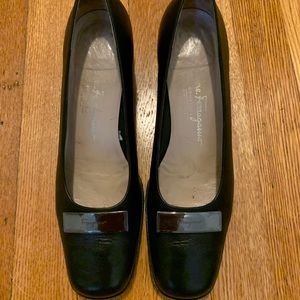 Ferragamo Women’s Thick Heel Shoes
